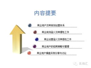 商业地产全周期管理 定位、规划、招商与运营的深度融合